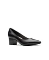 Clarks Ellanie Hope In Black Leather