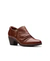Clarks Emily 2 Braley In Tan Leather