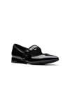 Clarks Women's Collection Natalyn May Shoes In Black Patent Synthetic