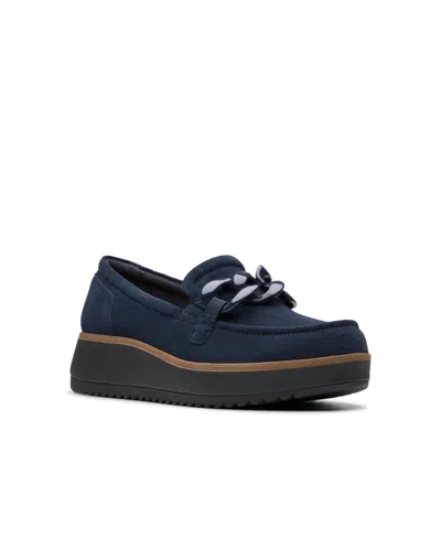 Clarks Women's Collection Zylah May Shoes In Blue