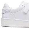 CLARKS CLARKS WOMEN'S CRAFT CUP STRAP SNEAKER IN WHITE LEATHER