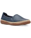 Clarks Elaina Ruby In Navy Leather
