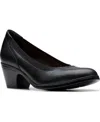 Clarks Women's Emily2 Edyth Slip-on Pumps In Black