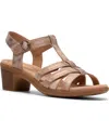 Clarks Emily Rose Sandal In Brown