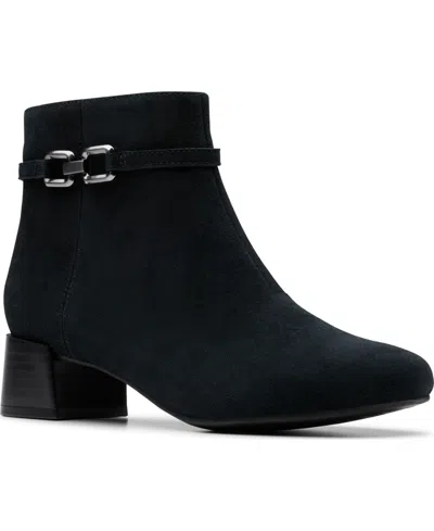Clarks Women's Iridessa Air Booties In Black
