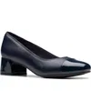 Clarks Women's Iridessa May Slip-on Pumps In Blue