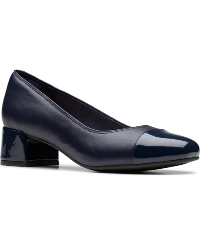 Clarks Women's Iridessa May Slip-on Pumps In Blue