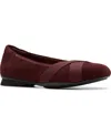 Clarks Jazmynn Gem In Burgundy