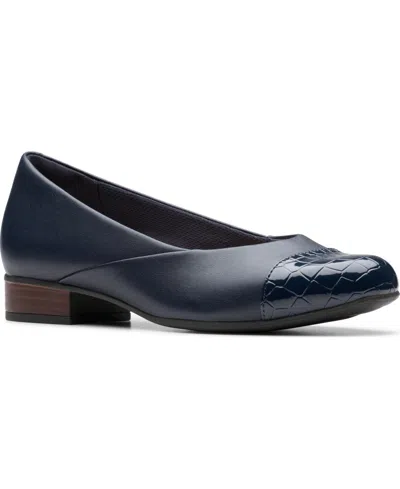 Clarks Women's Juliet Rise Slip-on Flats In Blue