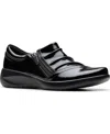 Clarks Women's Kaetlyn Mila Round Toe Flats In Black