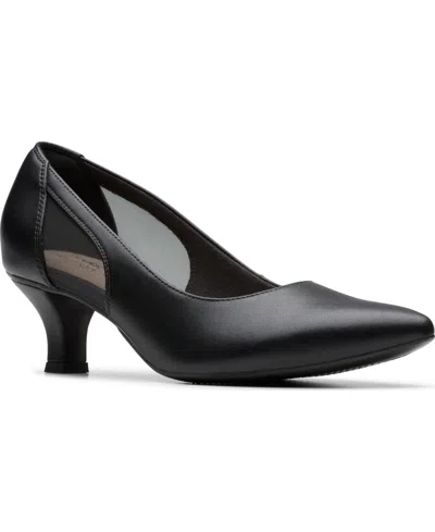 Clarks Women's Kepley Cora Slip-on Pumps In Black