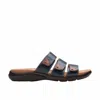 Clarks Kitly Walk Sandal In Blue