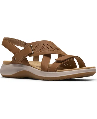 CLARKS WOMEN'S MAELYNN GEM ROUND TOE SANDALS