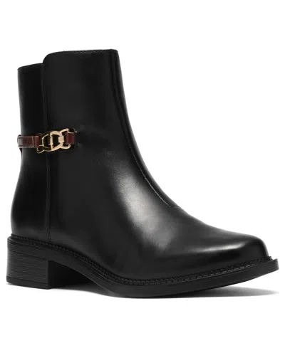 Clarks Women's Maye Kaylie Zipper Booties In Black
