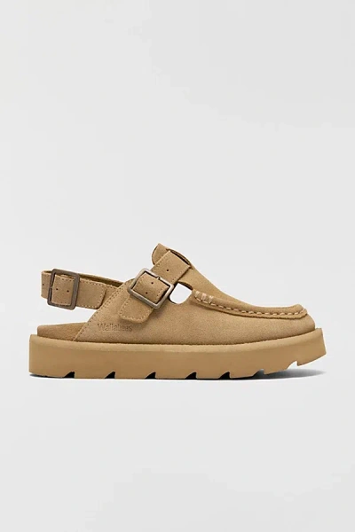 Clarks Women's Meare Easy Slingback Mules In Maple Suede, Women's At Urban Outfitters In Neutral