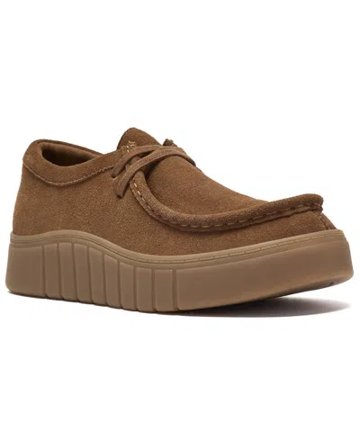 Clarks Women's Mykah Beat Moccasin Lace-up Sneakers In Brown