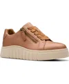 Clarks Women's Mykah Joy Round Toe Sneakers In Brown