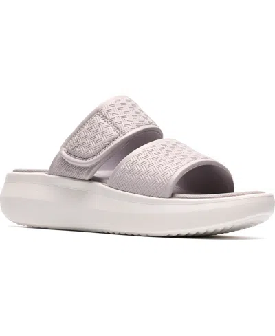 Clarks Women's Solevana Star Round Toe Sandals In Neutral