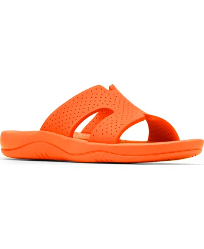 Clarks Women's Sunmaze Bali Eva Round Toe Sandals In Orange