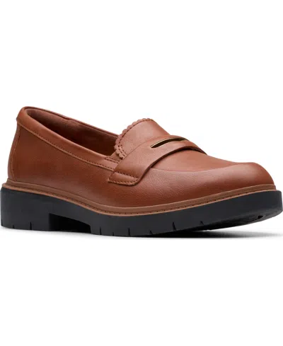 Clarks Women's Westlynn Glow Slip-on Loafers In Brown
