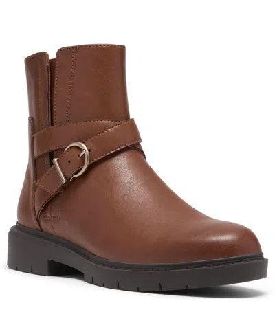 Clarks Women's Westlynn Lux Round Toe Booties In Brown