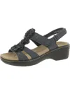 CLARKS WOMENS LEATHER SLINGBACK SANDALS