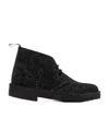 Clarks X 10 Corso Como Lace-up Desert Boots In Black