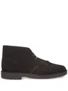 Clarks X Hender Sheme Suede Desert Boots In Black