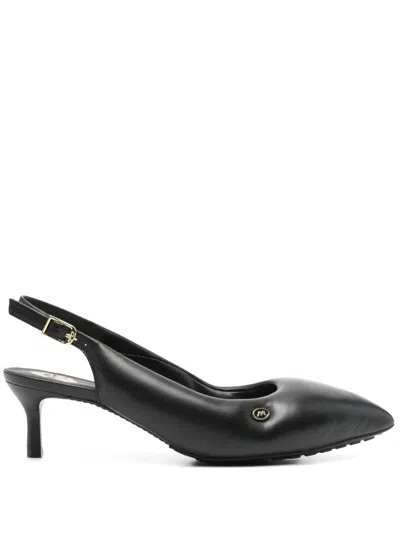 CLARKS X MARTINE ROSE 60MM CUR PUMPS - WOMEN'S - CALF LEATHER/RUBBER