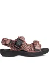 Clarks X Martine Rose Down Sandals In Pink