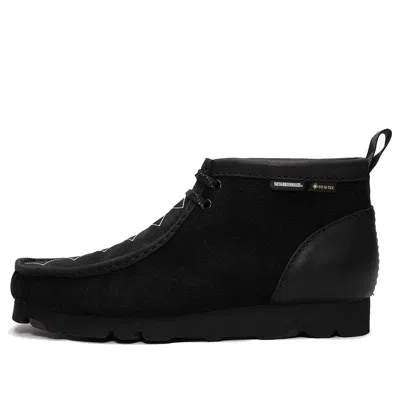 Clarks X Neighborhood Wallabee Boots Gtx 'black Combi Suede'
