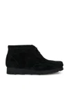 Clarks X Post Archive Faction (paf) Wallabeebt Boot In Black