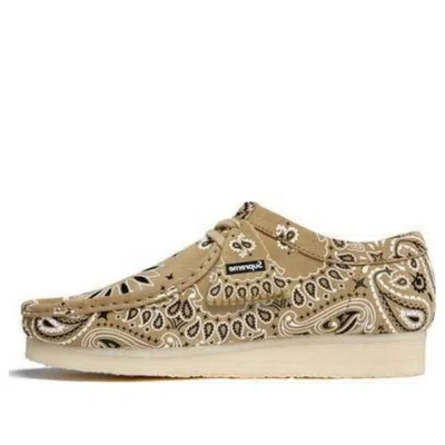 Clarks X Supreme Wallabee Bandana 'khaki'