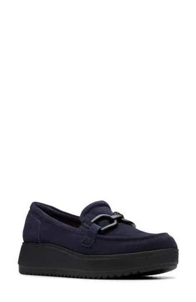Clarks ® Zylah Patent Loafer In Blue