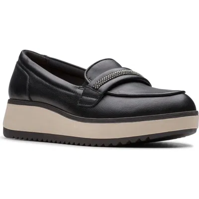 Clarks ® Zylah Shine Loafer In Black