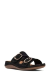 Clarksr Clarks(r) Cecily Step Sandal In Black