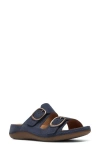 Clarksr Clarks(r) Cecily Step Sandal In Blue