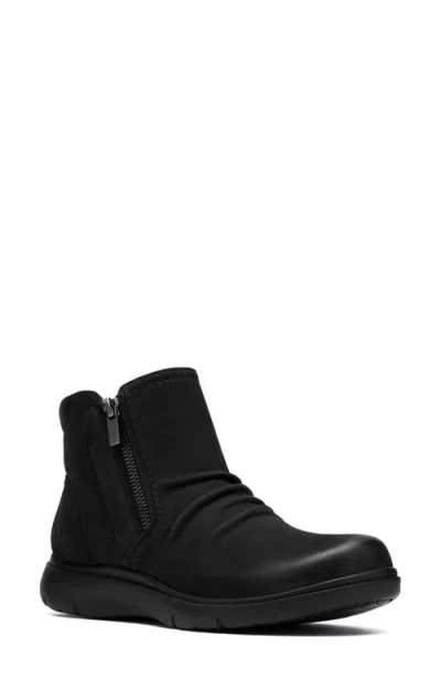 Clarksr Clarks(r) Certina Ruby Ruched Bootie In Black