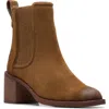 Clarksr Clarks(r) Chamberly Top Chelsea Boot In Walnut Suede