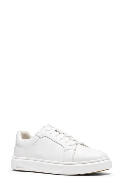 Clarksr Clarks(r) Code C Lace Leather Sneaker In White Leather