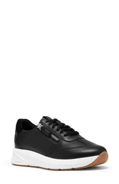 Clarksr Clarks(r) Code R Run Sneaker In Black Leather