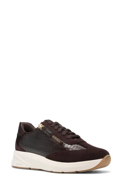 Clarksr Clarks(r) Code R Run Sneaker In Dark Brown Combo