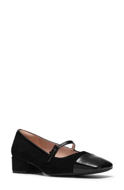 Clarksr Clarks(r) Crista Strap Leather Mary Jane Pump In Black