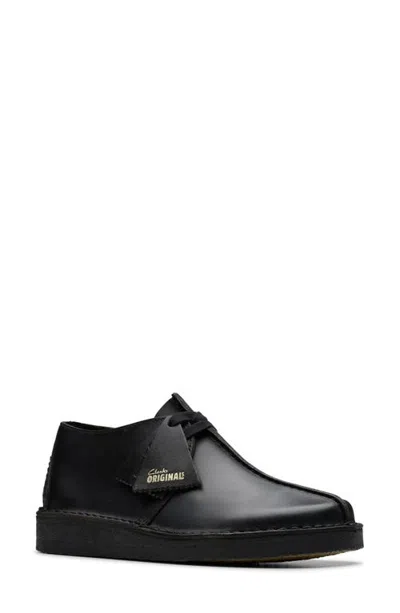 Clarksr Clarks(r) Desert Trek Chukka Boot In Blk Smooth