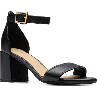 Clarksr Clarks(r) Ezoria Mae Ankle Strap Sandal In Black