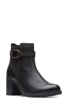Clarksr Clarks(r) Leda Strap Bootie In Black