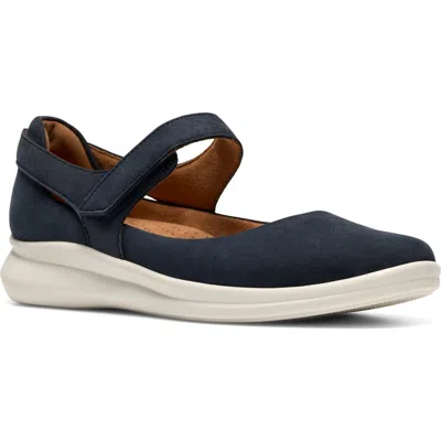 Clarksr Clarks(r) Lynell Mary Jane Flat In Blue