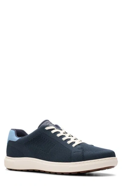 Clarksr Clarks(r) Mapstone Knit Sneaker In Blue