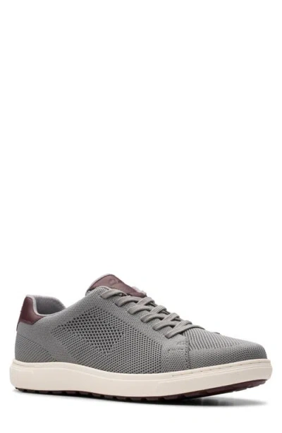 Clarksr Clarks(r) Mapstone Knit Sneaker In Gray
