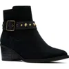 Clarksr Clarks(r) Morzine Buckle Bootie In Black